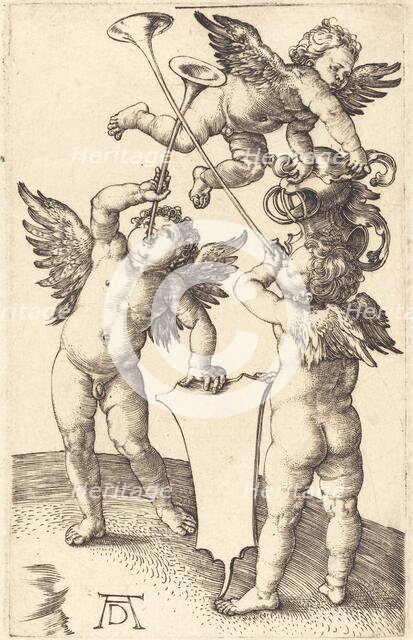 Three Genii, c. 1505. Creator: Albrecht Durer.