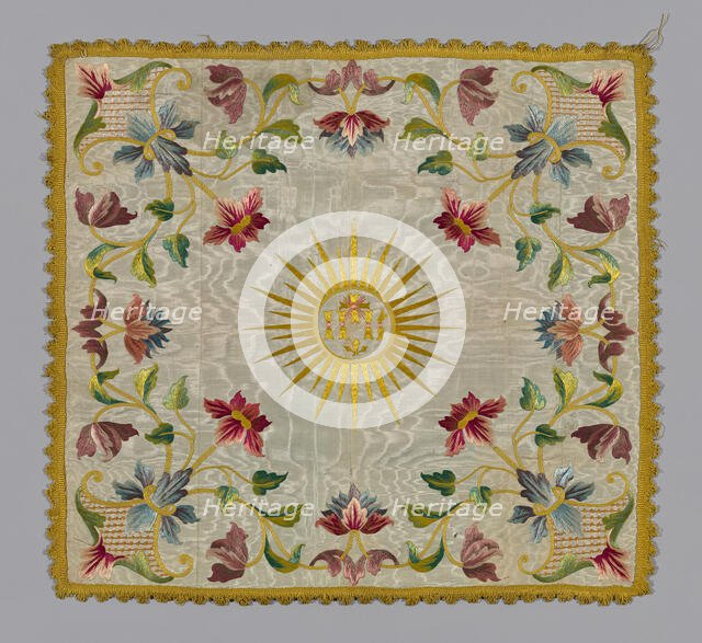 Chalice Cover, Italy, 19th century. Creator: Unknown.