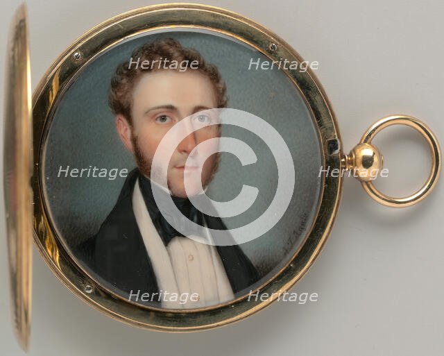Portrait of a Gentleman, ca. 1835. Creator: Alfred Thomas Agate.