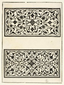 Ornamental Panels, n.d. Creators: Hans Rudolf Manuel Deutsch, Andrea Gessner.