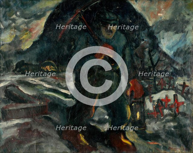 Miner, 1930. Creator: Zolo Palugyay.