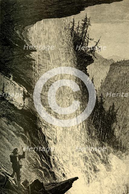 'Under the Catskill Falls', 1874.  Creator: W. J. Linton.
