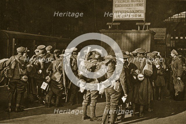 Homeward bound, with their great task greatly finished, 1919.