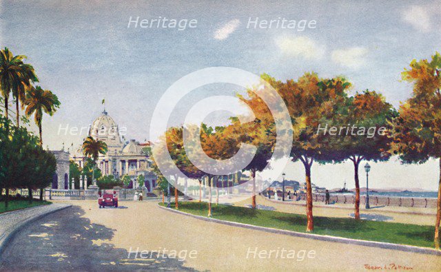 'The Beautiful Beira Mar Drive - approaching the Magnificent Monroe Palace', 1914. Artist: Unknown.