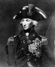 Vice Admiral Horatio Nelson, 19th century. Artist: Unknown