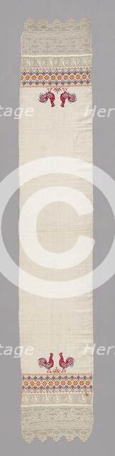 Towel, Russia, 19th century. Creator: Unknown.