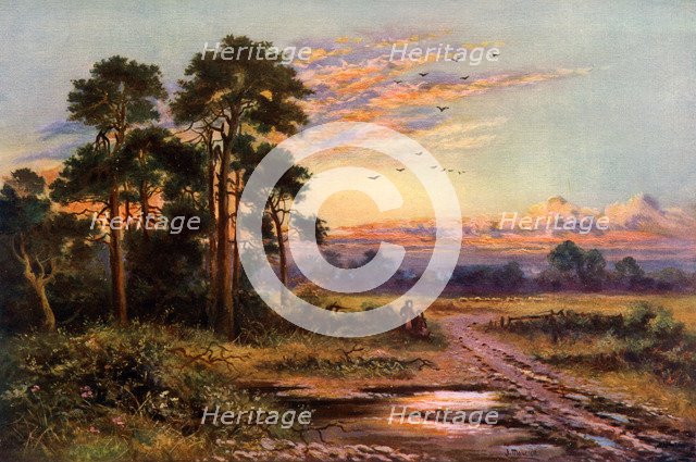 'Autumn Sunset', 1911-1912.Artist: J Maurice