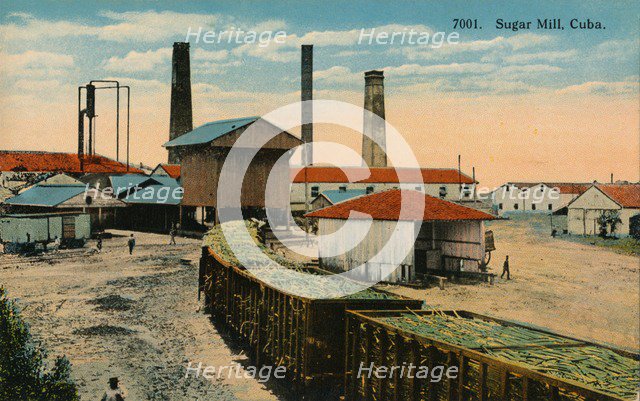 Sugar Mill, Cuba, c1910. Artist: Unknown