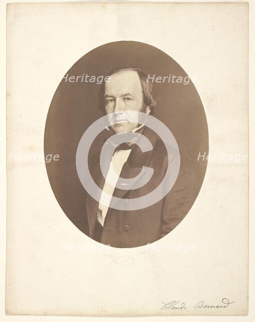 Claude Bernard, 1854-1871. Creator: Bertsch et Arnaud.