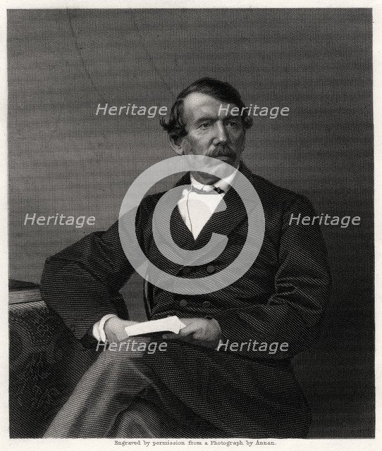David Livingstone, Scottish missionary and African explorer, 19th century. Artist: Unknown