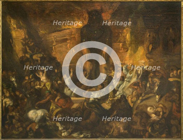 Le feu du ciel, 1832. Creator: Boulanger, Louis Candide (1806-1867).