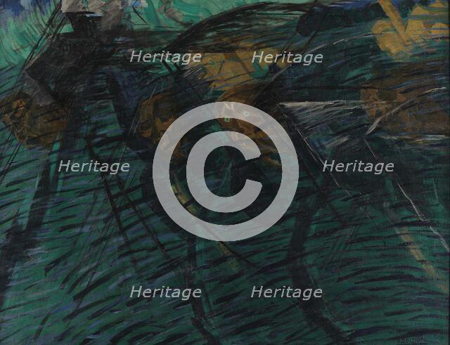 Studio per gli stati d'animo . Creator: Boccioni, Umberto (1882-1916).