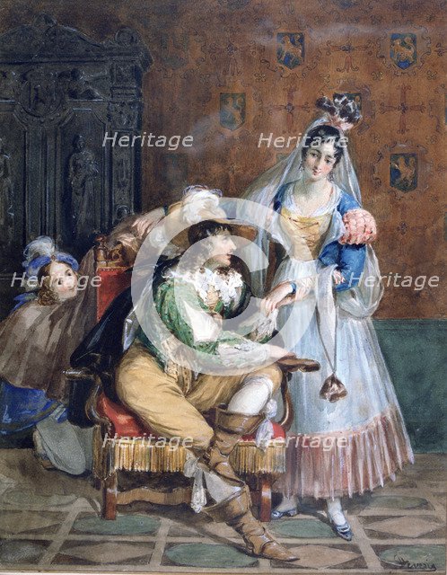 'Gallent', c1820-1857. Artist: Achille Deveria