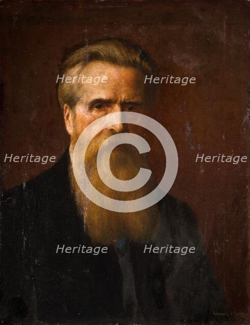 Portrait Of The Artist (Self Portrait), 1906. Creator: Edward R Taylor.