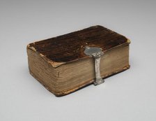 Book with clasp, 1816. Creator: Unknown.