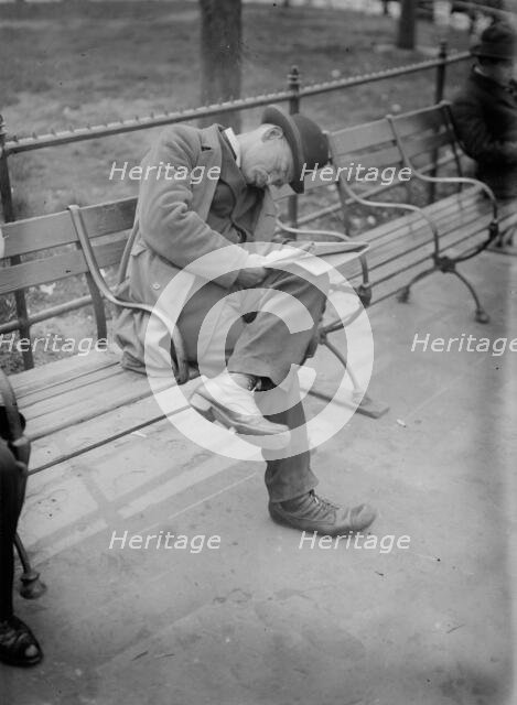 In Union Sq., between c1910 and c1915. Creator: Bain News Service.