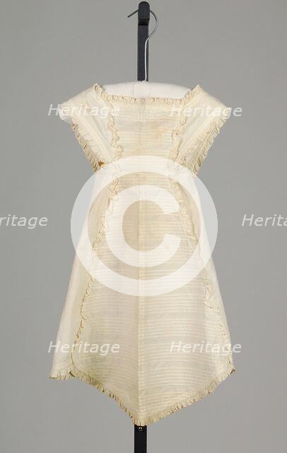 Apron, American, 1860. Creator: Unknown.