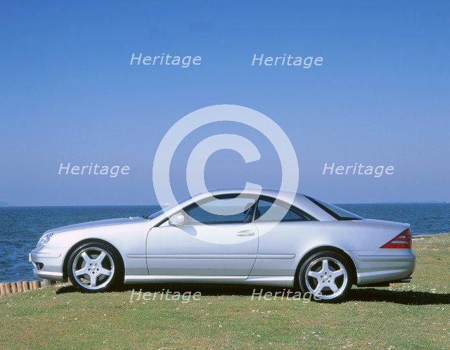 2001 Mercedes Benz CL 55 AMG V8. Artist: Unknown.