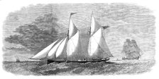 The West Hartley No. 1, a new flat-bottomed schooner for the coal trade of New South Wales, 1864. Creator: Unknown.