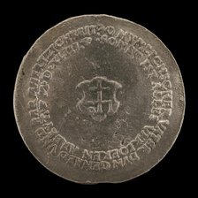 Shield with House-mark [reverse], 1543. Creator: Friedrich Hagenauer.
