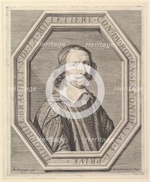 Theophile Brachet de la Milletiere, conseiller du roi. Creator: Jean Morin.