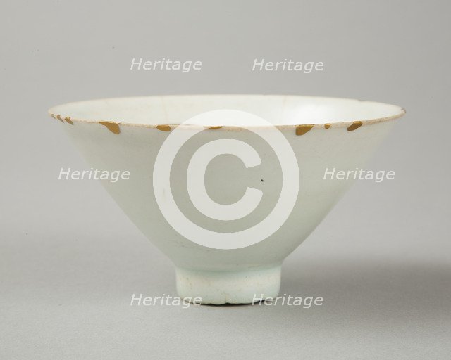 Plain qingbai bowl, Northern Song dynasty (960-1127). Artist: Unknown.