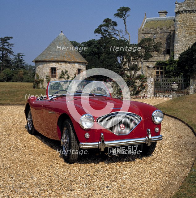 1956 Austin Healey 100 BM2. Artist: Unknown.