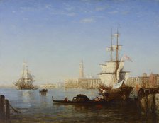 Venice, Morning, c1864. Creator: Felix Francois Georges Philibert Ziem.