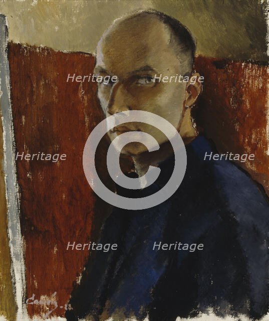 Self-Portrait, 1923. Creator: Alvar Cawén.