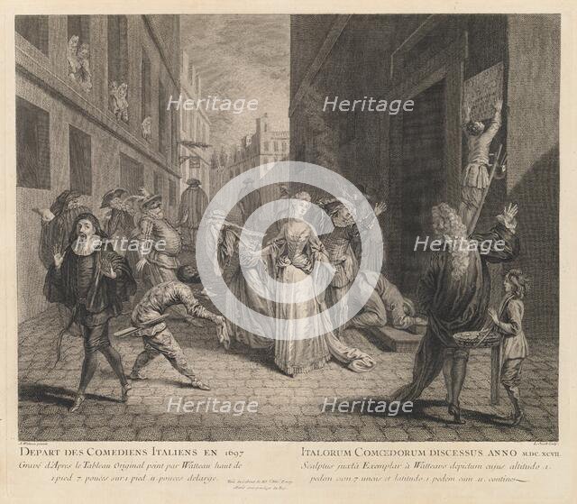 L'oeuvre d'Antoine Watteau (volume II), c. 1740. Creator: Various Artists after Antoine Watteau.