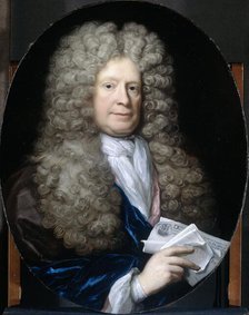 Portrait of Pieter van de Poel (1654-1710), 1690-1729. Creator: Arnold Boonen.