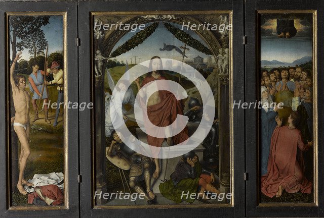 Triptych of The Resurrection.