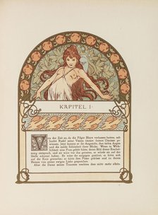 Ilsée, Princesse de Tripoli by Robert de Flers, c. 1900. Creator: Mucha, Alfons Marie (1860-1939).