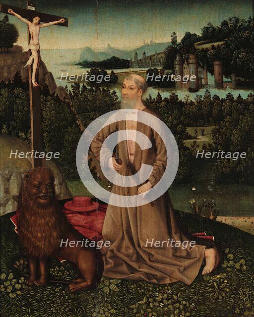 The penitent Saint Jerome, c1450. Creator: Master of the Legend of Saint Lucy (active 1435-1510).