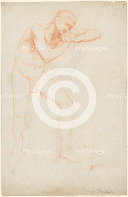 Male Nude, 1891. Creator: Pierre Puvis de Chavannes (French, 1824-1898).