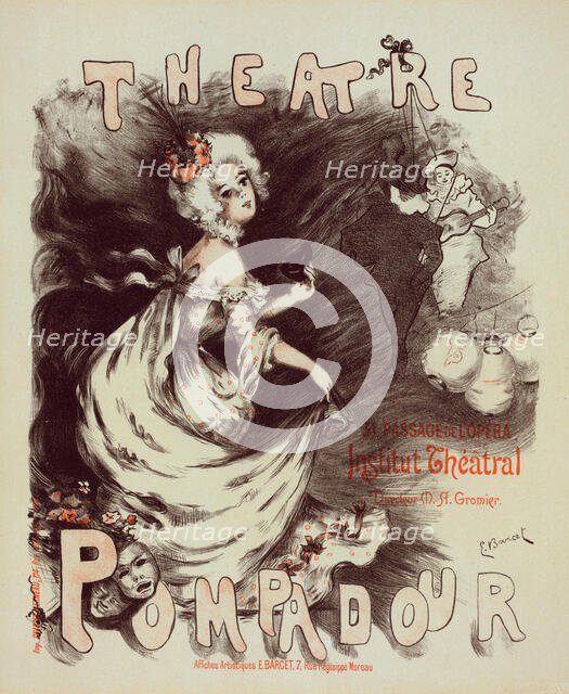 Theater Pompadour, 1900. Creator: Barcet, Emmanuel (1870-1940).