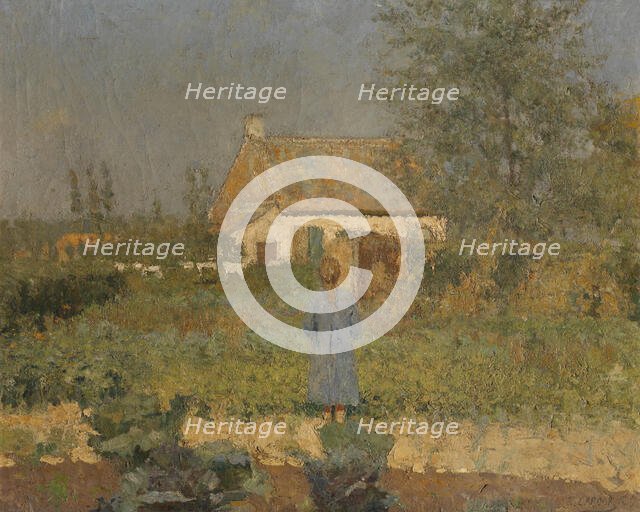 Morning, 1895. Creator: Evrard Larock.