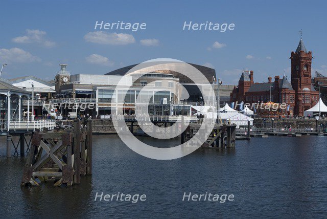 Cardiff Bay, 2009. Creator: Ethel Davies.