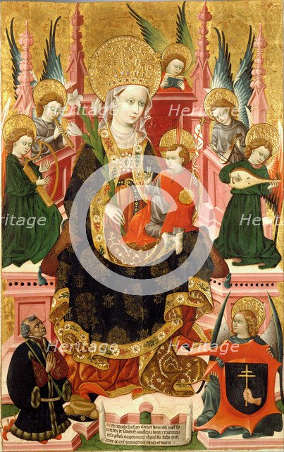 Virgin of Mosén Esperandeu de Santa Fe, 1439. Artist: Blasco de Grañén (?-1459)