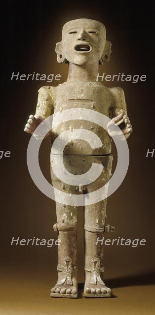 Figure of Xipe Totec, AD 1200-1400. Creator: Unknown.