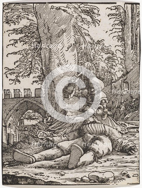 Jael kills Sisera, c. 1523. Creator: Altdorfer, Albrecht (c. 1480-1538).