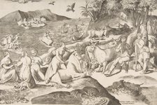 The Rape of Europa, 1546. Creator: Giulio Bonasone.