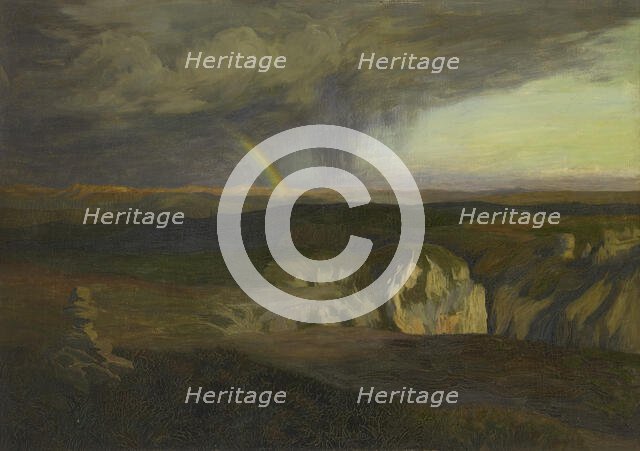 Causse Méjean, Limestone Highlands, 1890-1899. Creator: Emile-Rene Menard.