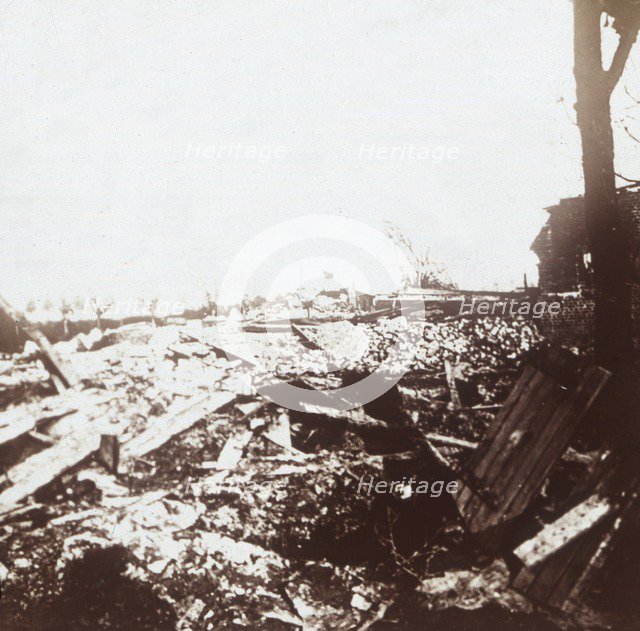 Battlefield, Roeselare, Flanders, Belgium, c1914-c1918. Artist: Unknown.