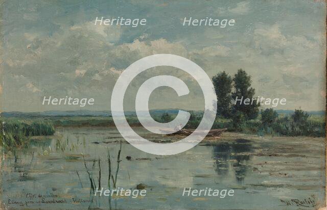 Lake near Loosdrecht, 1887. Creator: Willem Roelofs.