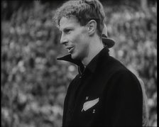 Jack Lovelock Being Rewarded After Winning the 1500 Metre Run at the 1936 Berlin Olympics, 1936. Creator: British Pathe Ltd.