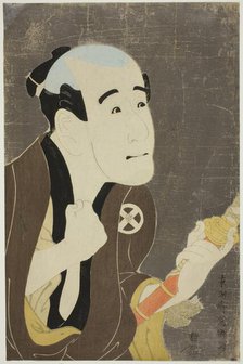 The actor Otani Tokuji I as manservant Sodesuke, 1794. Creator: Tôshûsai Sharaku.