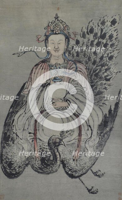 Mahamayuri, between 1644 and 1911. Creator: Unknown.