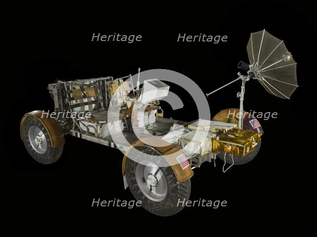 Lunar Roving Vehicle, Qualification Test Unit, 1970s. Creator: Boeing Aircraft Co..