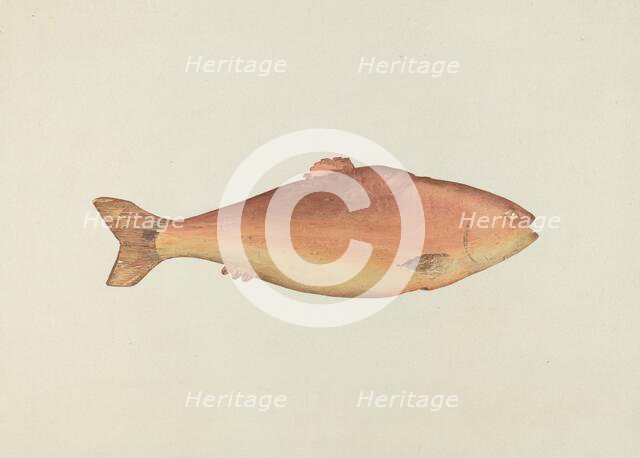 Shop Sign, c. 1939. Creator: Frances Cohen.